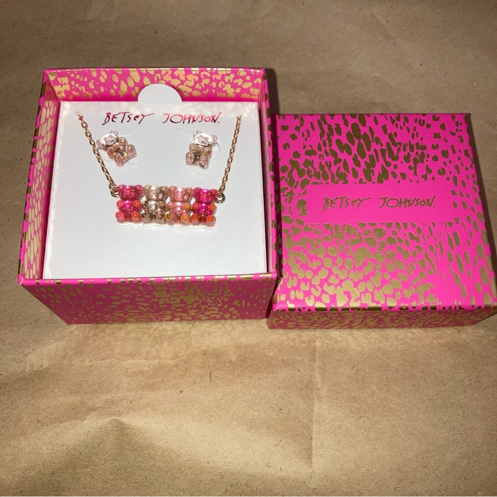 Betsey Johnson bear set